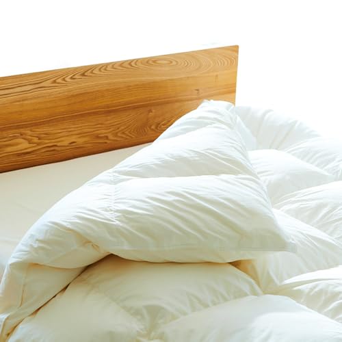 純日本製羽毛布団セミダブル / 真冬用 (厚掛け布団) / 和雲アイダーモデル 羽毛布団 掛け布団 セミダブル ふとん 寝具 新生活寝具 純日本製 国内製造