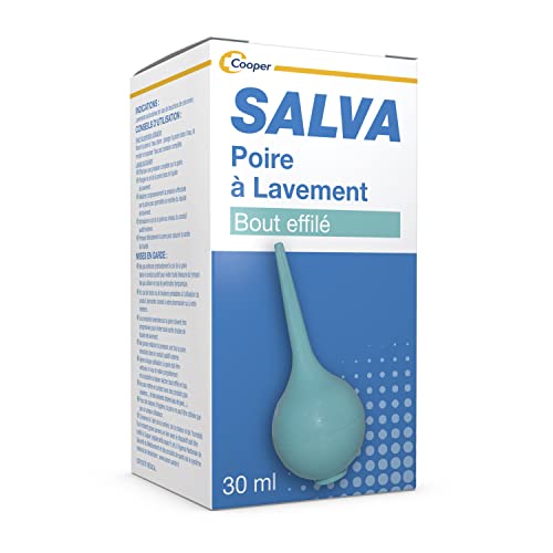 SALVA - Poire à lavement auriculaire bout effilé - poire - 30ML