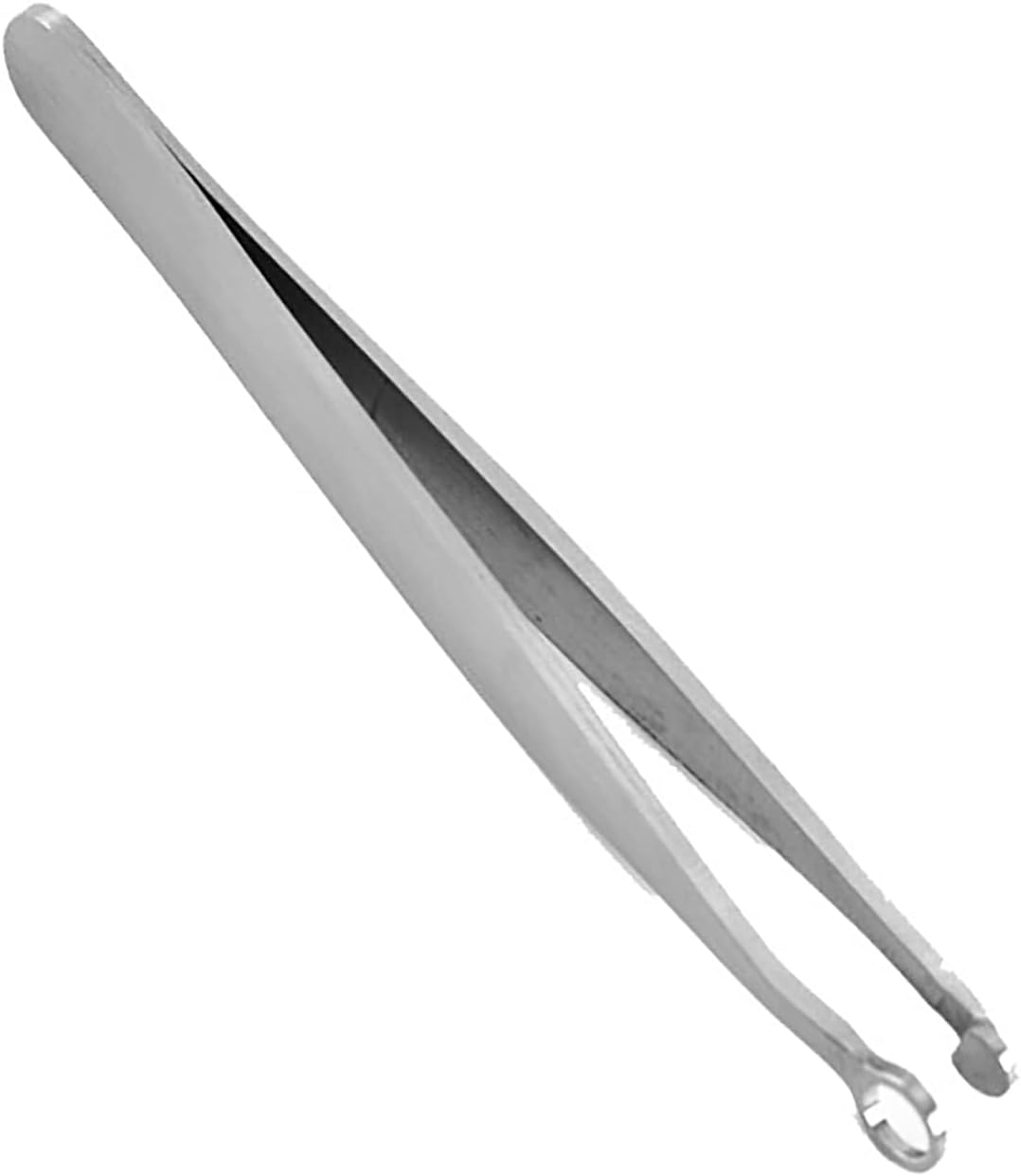 Nose Hair Tweezers Stainless Steel Round Tip Tweezer Universal Nose Hair Trimming Tweezer