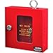 Global Industrial Emergency Key Box with Attached Hammer and Breakable Tempered Glass Window, Keyed Differently, Steel Body, 6-1/4