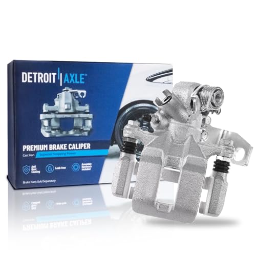 Image of Detroit Axle - Rear Left Brake Caliper for 2006-2015 Honda Civic CSX