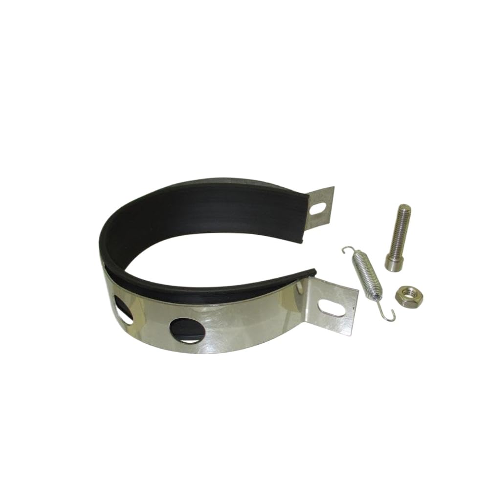 Universal 90mm Exhaust Hanger Band Muffler Clamp for Motorcycle Dirt Bike