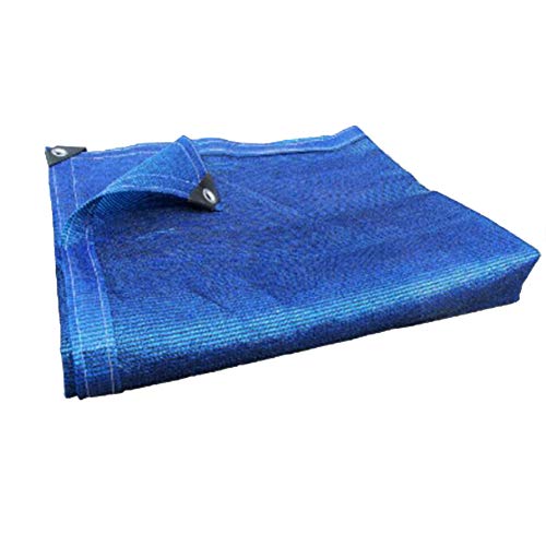 Preisvergleich Produktbild LIXIONG Schattierungsnetz Schatten Sonnencreme Verdicken Multifunktion Atmungsaktiv Camping Anti-UV Einfach Zu Falten, 5 Farben Größe Kann Angepasst Werden (Farbe : Blau, größe : 1.8x8.8m)