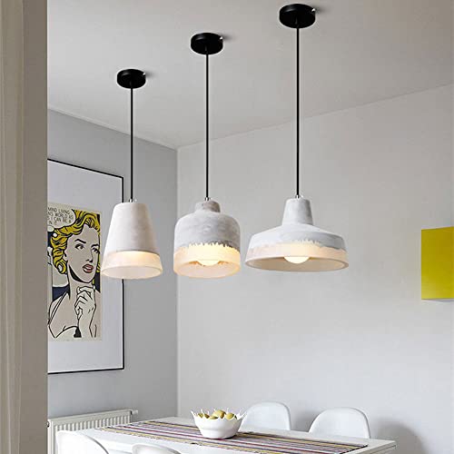 E27 vis light source suspension en résine pour hôtel - 6