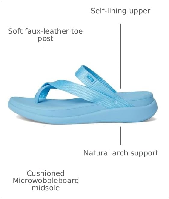 Image of FitFlop Women's, F-MODE Go Webbing Sling Sandal