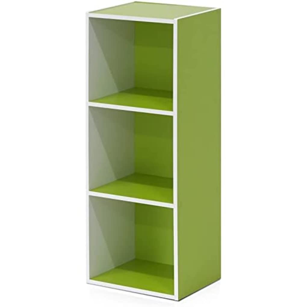 Furinno Pasir 3-laags open plank boekenkast, stoom beuken