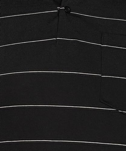Image of INKKR Half Plus Size Men's Regular Fit Striped Tshirt