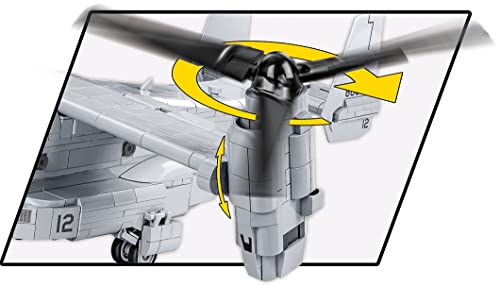 COBI Bell Boeing V - 22 Osprey, Grey, Various - Image 4