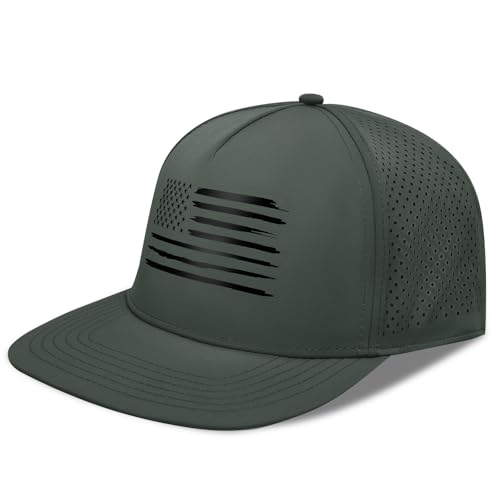Gorra Trucker con bandera americana ajustable para hombres y mujeres miniatura 6