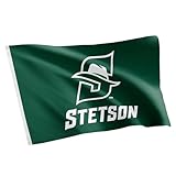 Desert Cactus Stetson University SU Flag - 3 x 5 Feet Hatters Banner, Indoor/Outdoor Durable Fabric, 100% Polyester Design (Style 2a)