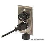 InstallerParts-CAT6-RJ45-Shielded-Industrial-Panel-Mount-Bulkhead-FemaleFemale-Feed-Thru-Coupler-Network-Connectors-Capless