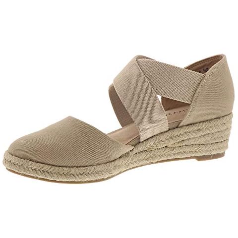 LifeStride Women's Keaton Loafer, Taupe Solid, 4.5 UK Cover