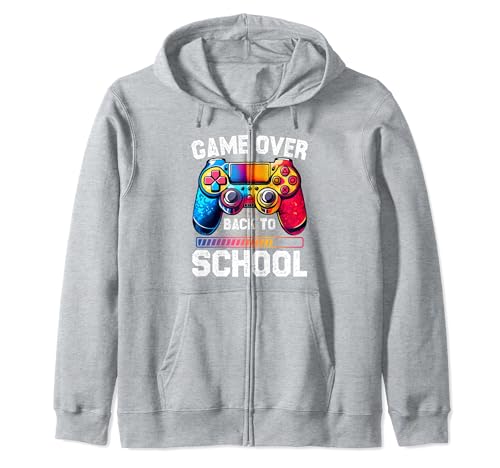 Back to School Funny Gaming First Day Of School Kids Gamers Sweat à Capuche