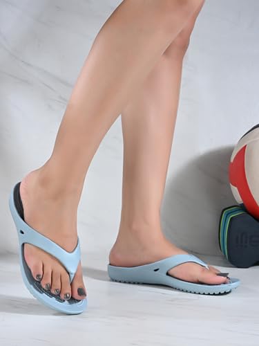 Image of DOCTOR HEALTH SUPER SOFT Women Ultra Soft Cushion Footbed Slipper | Comfortable Light Weight Waterproof Slippers |Adult Flip Flops Mild Acupressure | All Day Wear