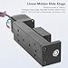 Mini Linear Rail Guide Slide Actuator 28 Stepper Motor 50mm Stroke Linear Motion Slide Actuator DIY CNC Router High Precision Aluminum Alloy Construction for Industrial Equipment