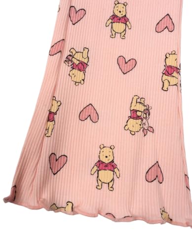 Image of Disney Girls' Ribbed Long Sleeve Tee and Pants Set for Baby & Kids