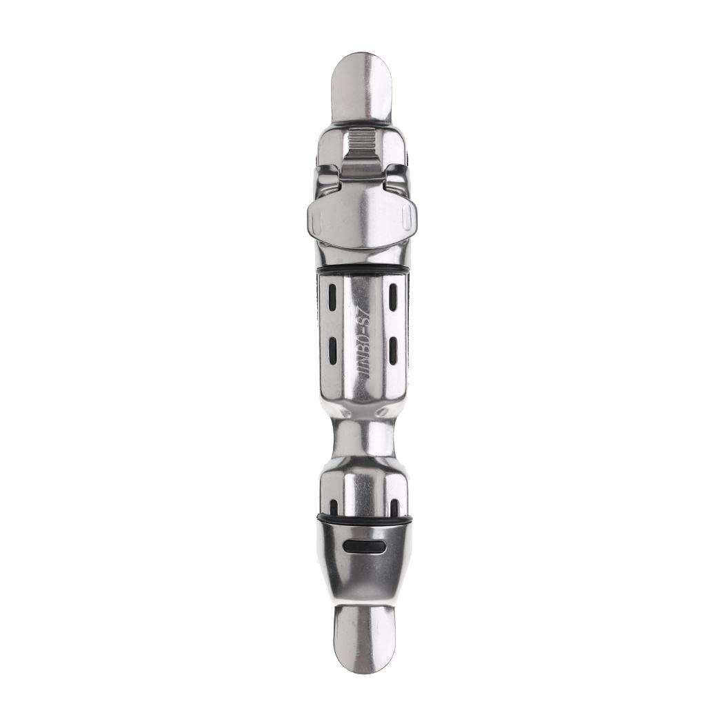 THE STYLE SUTRA®Adjustable Fishing Reel Seat Deck Wheel Rod Clip Pole Fitted Deck Silver L-image-41