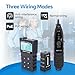 NOYAFA NF-8209 Network Cable Tester, Ethernet Cable Wire Tester with POE & NCV for CAT5/CAT6 Wire Tracer, Length Test, RJ45 Network Tester Kit for Cable Tracer Telephone Line Finder Home Repair