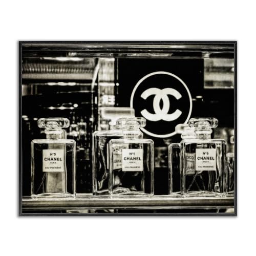 Monochrome Perfumes Glam Fashion, 11 x 14 Inch Framed Giclée