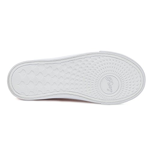 Pastry Cassatta Stretch Canvas Dance Sneakers, Pink, Youth/Size 22