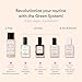 Manucurist Green™ System Set with Plum - Professional Vegan Plant-Based Manicure Kit: 1 Degreaser, 1 Base Coat, 1 Nail Polish Dark Wine, 1 Top Coat, Dried Drops - Gifts for Her