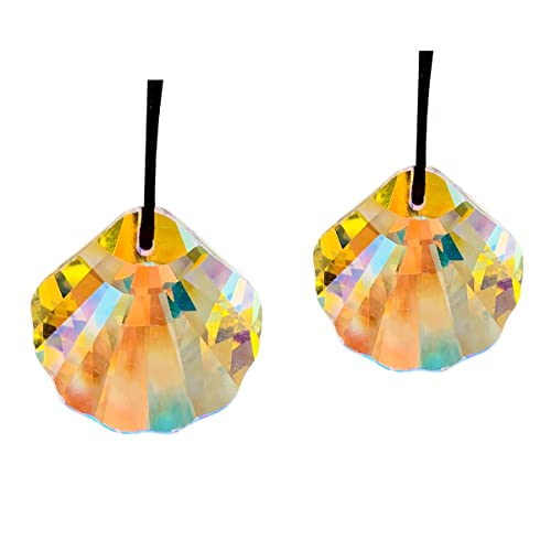 vYƖ؋ fGȃz^eLk`t@C[ |bV AB J[ t@Zbg vY ȋwLbg (Color : 2PC scallop crystal)