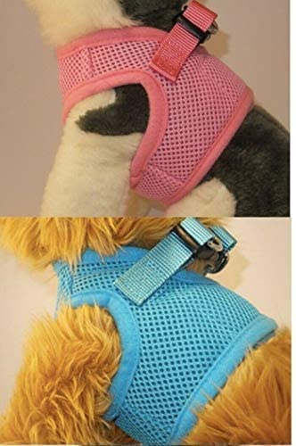 XXXS XXS XS Tiny Toy Teacup Chihuahua Puppy Dog Harness with Mesh Clip for TINY Teacup Miniature Breeds Kitten Yorkie Maltese Terrior Puppy Dogs (XXS - Image 3