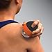 KT Health, Ice/Heat Therapeutic Massage Ball for Muscle Pain & Stress Relief, Black/Orange