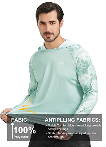 Rash Guard Swim for Men UPF 50 Long Sleeve Fishing Hoodie Fishing Shirts2