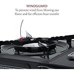 Gas One Portable Butane Camping Stove with Case: Automatic Ignition, Precise Heat Control - Camping & Tailgating and Outdoor Cooking - Image 4