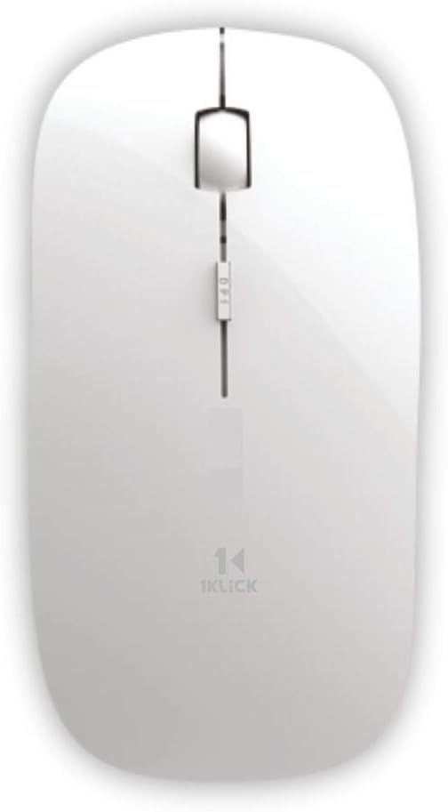 1KLICK WM1 3D Wireless Optical Mouse (White)