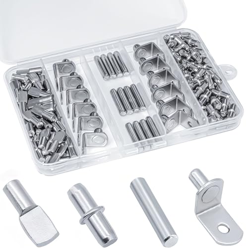 120Pcs Shelf Pins Kit