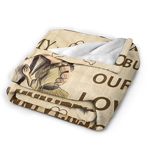 Paisscro Valentines Day Gifts For Wife, Wedding Anniversary Valentines Day Romantic Gifts For Her, Wife Birthday Gift Ideas,Gifts For Wife From Husband, Wife Blanket 50X60 Inch 01 #TOP4