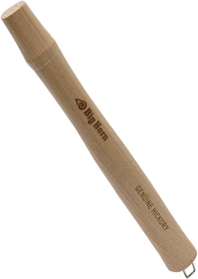 Big Horn 15138 8 Oz Ball Pein Hammer Hickory Handle Compatible with Big Horn 15128