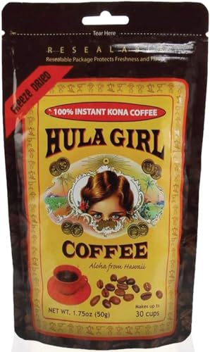 Kona Coffee 100% Freeze Dried Instant