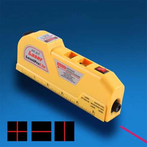 Régua de Nível á Laser 4 em 1 com Trena