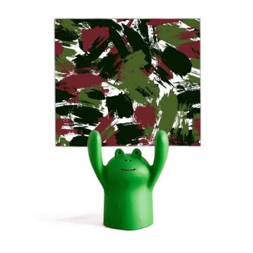 Statue grenouille pince-notes un cadeau déco original pour collègue
