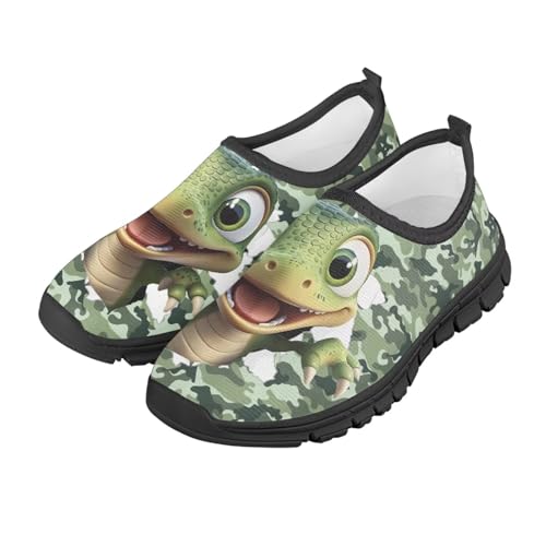 Litter Kids Slip-On Walking Sneakers Cozy Tennis Running Shoes Casual Breathable Sneaker Travel Exercise Lightweight Shoes Non-Slip Workout Shoes US Size 11-15 - Main Image