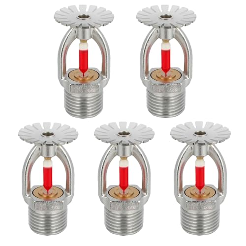 5Pc Fire Sprinkler Head Pendent Type, 155℉ Fire Sprinkler Heads