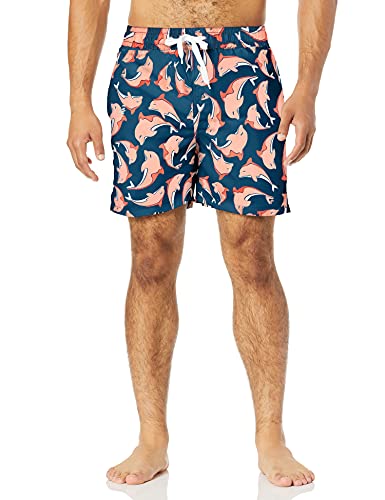 Image of Kanu Surf Men's Big Viper Extended Size Stripe Swim Trunk