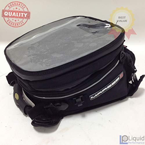 Marsee 12 Liter Tear Drop Tank Bag Expandable, Universal Fit (MAR-12DQR)