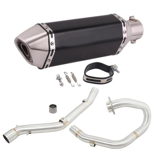 Silencieux moto Suzuki DRZ400 pot d'échappement type H en acier inoxydable