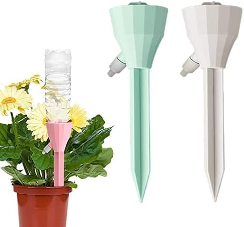 Automatische Bewässerung von Pflanzen - Blumen - Garten,TopfpflanzenGarten Pflanzen Blumen Bewässerungssystem,Wasserspender für Pflanzen,Einstellbar Bewässerungssystem, Tropfbewässerung (3 Stück)