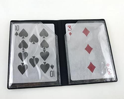 Porta Carta Fiocco Di Neve Per Magia - Trucco Illusione Professionale Con Velcro, Gimmick Per Maghi E Mentalismo