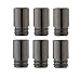 Produktbild 510er Drip Tip 6er Pack aus Kunststoff mit Sptizschutz Spirale Mundstücke