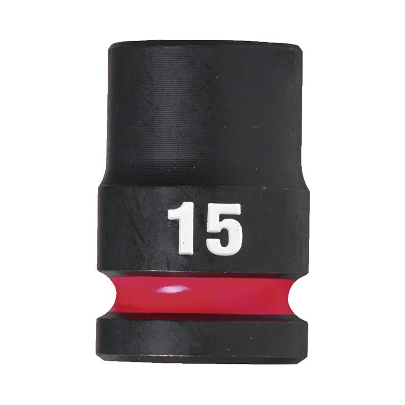 Milwaukee - ½ Shockwave™ Impact Duty Impact Socket - Standard - 15mm