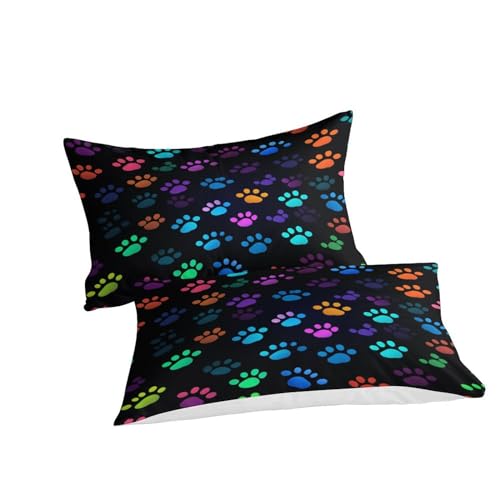 Housse de couette chat 3D parure de lit 220x240 fermeture éclair microfibre
