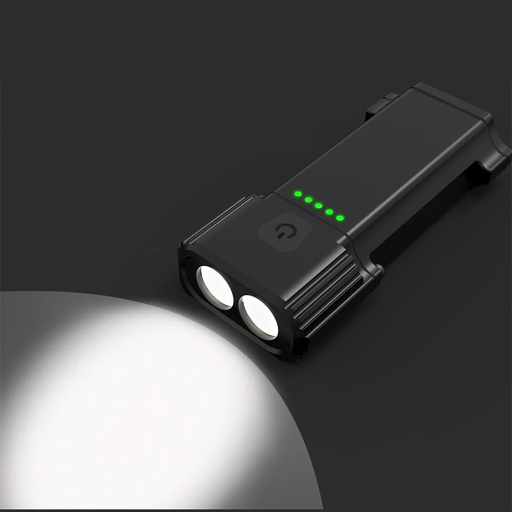 Éclairage LED pour vélo, Rechargeable par USB, étanche, pour la Conduite de Nuit en VTT.