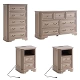 LUXOAK Farmhouse Set of 4...