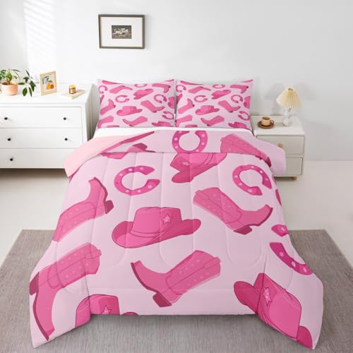 Juego de edredón de vaquera rosa, el toque kawaii que llenará de sonrisas su habitación 2